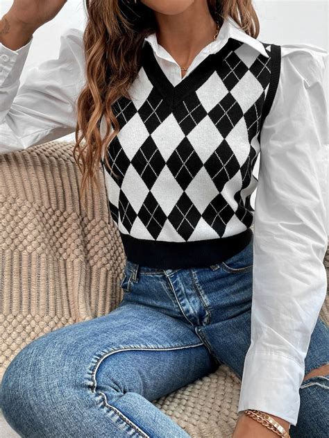 shein cropped sweater|shein cropped sweater vest.